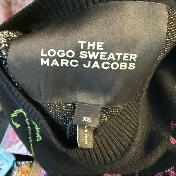 Marc Jacobs x New York Magazine Rainbow Logo Sweater size XS NWT - Picture 4 of 7
